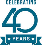 Celebrating 40 years of AvMA logo